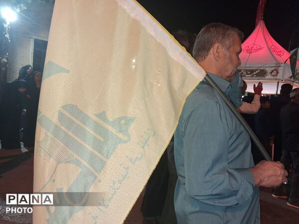  هفتاد و چهارمین شب عاشورایی مردم غیور نیشابور در بلوار فضل