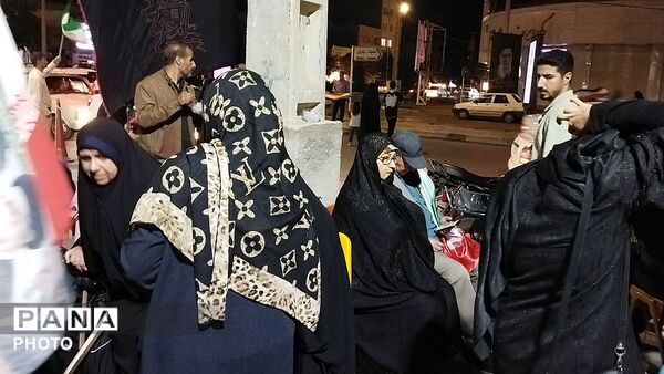موکب پارک دانشجو در شصت و هفتمین شب از اجتماعات مردمی نیشابور 