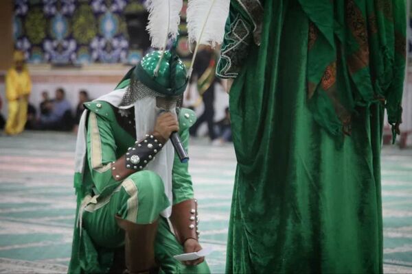 آیین تعزیه‌خوانی واقعه عاشورا در شهر اهرم تنگستان
