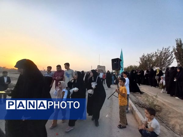 جلوه هایی از پیاده‌روی «امت احمد» در مسیر جمکران
