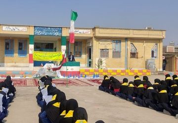 آغاز المپیاد ورزشی دانش‌آموزان عشایر و افتتاح کفپوش ورزشی دبیرستان عشایری حضرت رقیه(س)