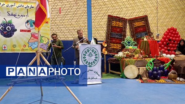 اردوی تمشک در شهرستان سملقان