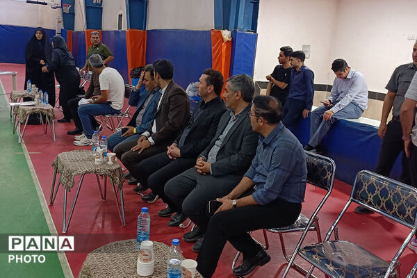 شور و نشاط ورزشی دانش‌آموزان پسر خراسان شمالی در قاب اختتامیه تابستانی