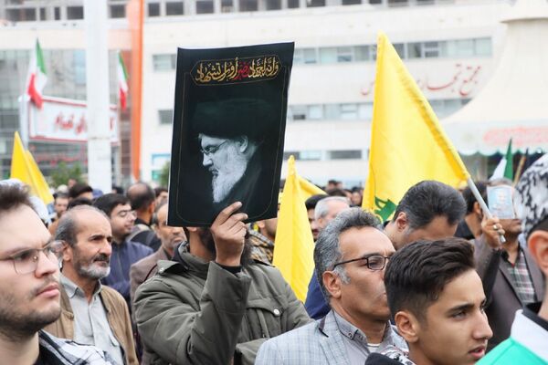 بزرگداشت یاد سید حسن نصرالله در مشهد 