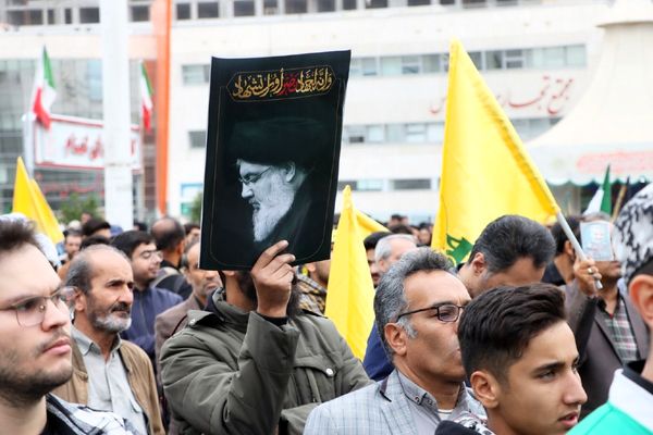 بزرگداشت یاد سید حسن نصرالله در مشهد 