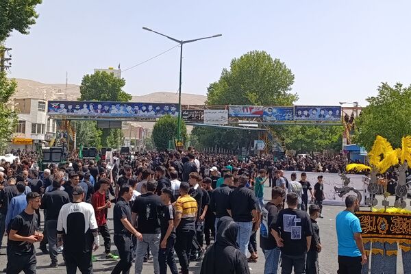 برگزاری مراسم عزاداری تاسوعای حسینی در شهرستان اسلام آباد غرب 