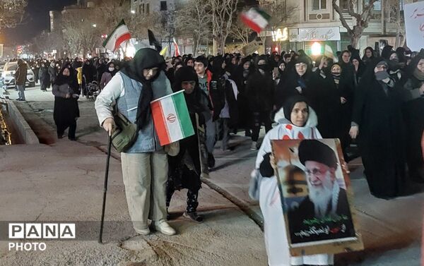 خروش انقلابی مردم ولایتمدار شیروان 