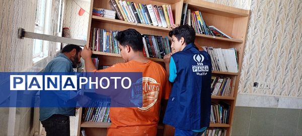 دبیرستان میثاق کاشمر بازسازی شد