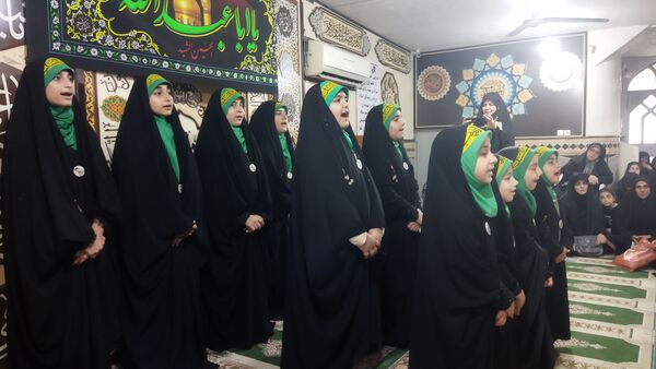 پیاده‌روی عزاداران زینبی در قائمشهر