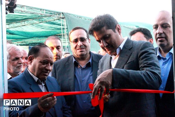  افتتاح طرح آبرسانی روستای هوتک