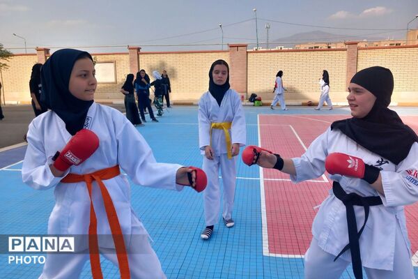 پرنیان در مسیر سلامتی؛ آماده شده دانش‌آموزان برای هفته ورزش