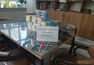  ۴۰۰ مسواک بین دانش‌آموزان کم‌ برخوردار نیشابور توزیع شد