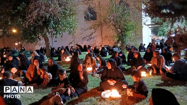 کوی بسیجیان پلدختر در سوگ قافله‌سالار عشق، اشک ماتم می‌ریزد