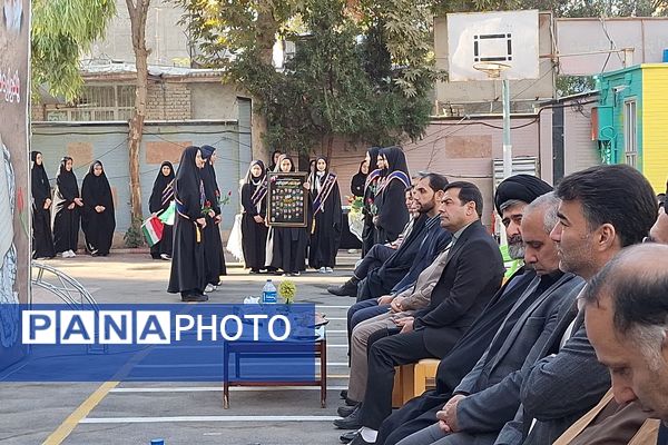 عطر ایثار در مدرسه فاطمیه ورامین پیچید