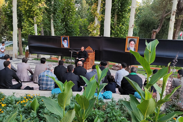 مراسم سوگواری روز هفتم محرم در استانداری کردستان