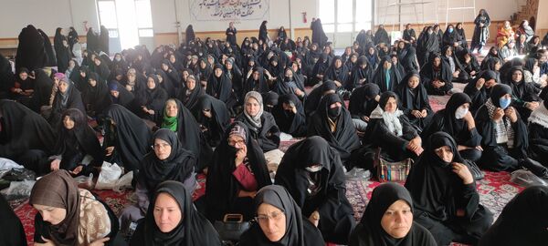 برگزاری همایش بزرگ بسیج در مصلی امام خامنه‌ای شیروان