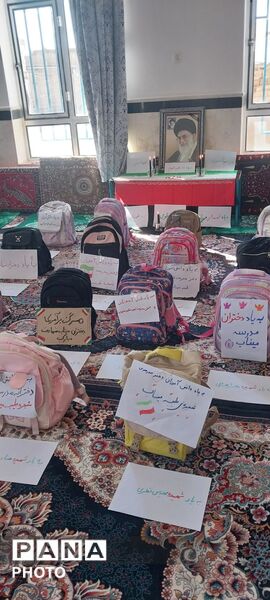 سنگر مسجد به یاد دانش‌آموزان میناب