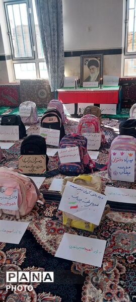 سنگر مسجد به یاد دانش‌آموزان میناب
