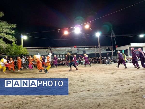 اجرای دوباره تعزیه در پشت علی‌آباد میناب