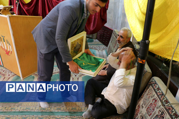 یادواره سادات شهید و چهلم شهدای خدمت در قم