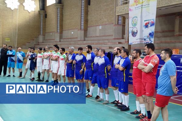 مسابقات فوتسال جام اقتدار ایران ویژه فرهنگیان به مناسبت دهه فجر در ناحیه دو شهرری 