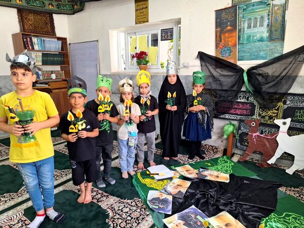 مراسم عزاداری کودکان دارالقران امام علی(ع)