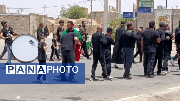 عزاداری در روستای مومن آباد قم