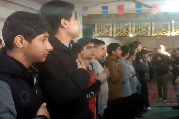 مراسم عزاداری حضرت فاطمه زهرا (س)در دبیرستان هیأت امنایی رازی