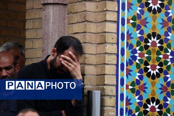 وداع با پیکر مطهر شهید سیدمهدی موسوی در شهرری