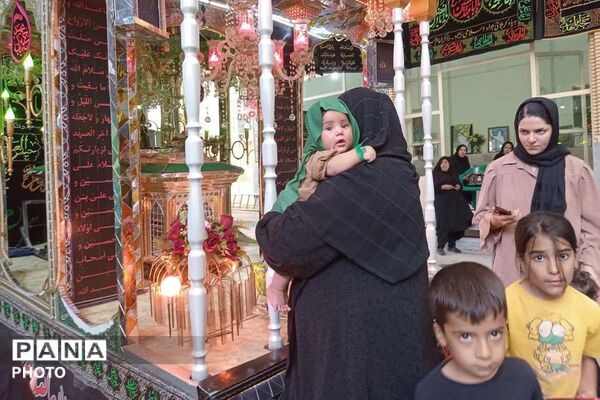 ندای «یا علی‌اصغر (ع)» از شیرخوارگان حسینی در زرقان