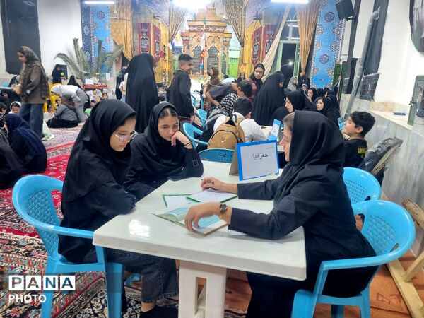 برپایی موکب های آموزشی در خلیل آباد