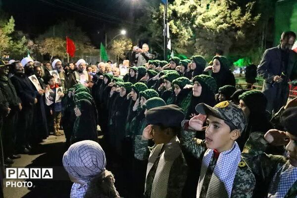 بیعت پر شور مردم شهرستان کوهبنان 