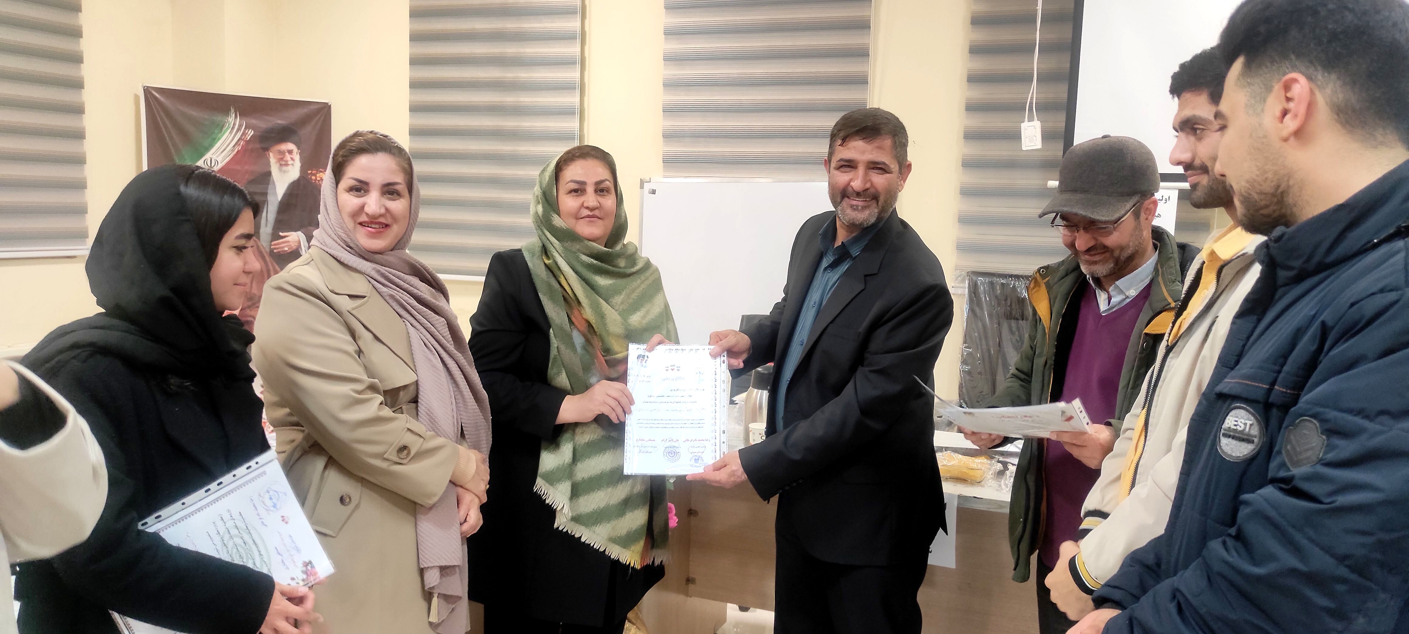 اولین جلسه هم‌اندیشی انجمن دارت شهرستان شیروان و معرفی تیم مدیرت دارت