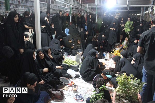 هم‌نوایی خانواده‌های شهدا با کاروان اسرای کربلا