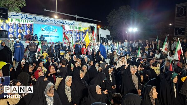 جشن بزرگ خیابانی عید غدیر، تجلی ولایت در شهرستان فریدن 