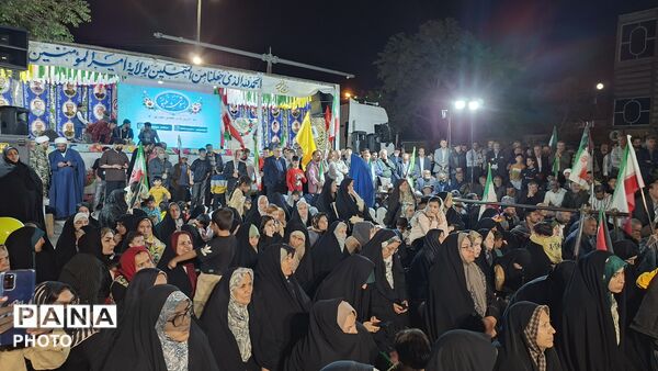 جشن بزرگ خیابانی عید غدیر، تجلی ولایت در شهرستان فریدن 