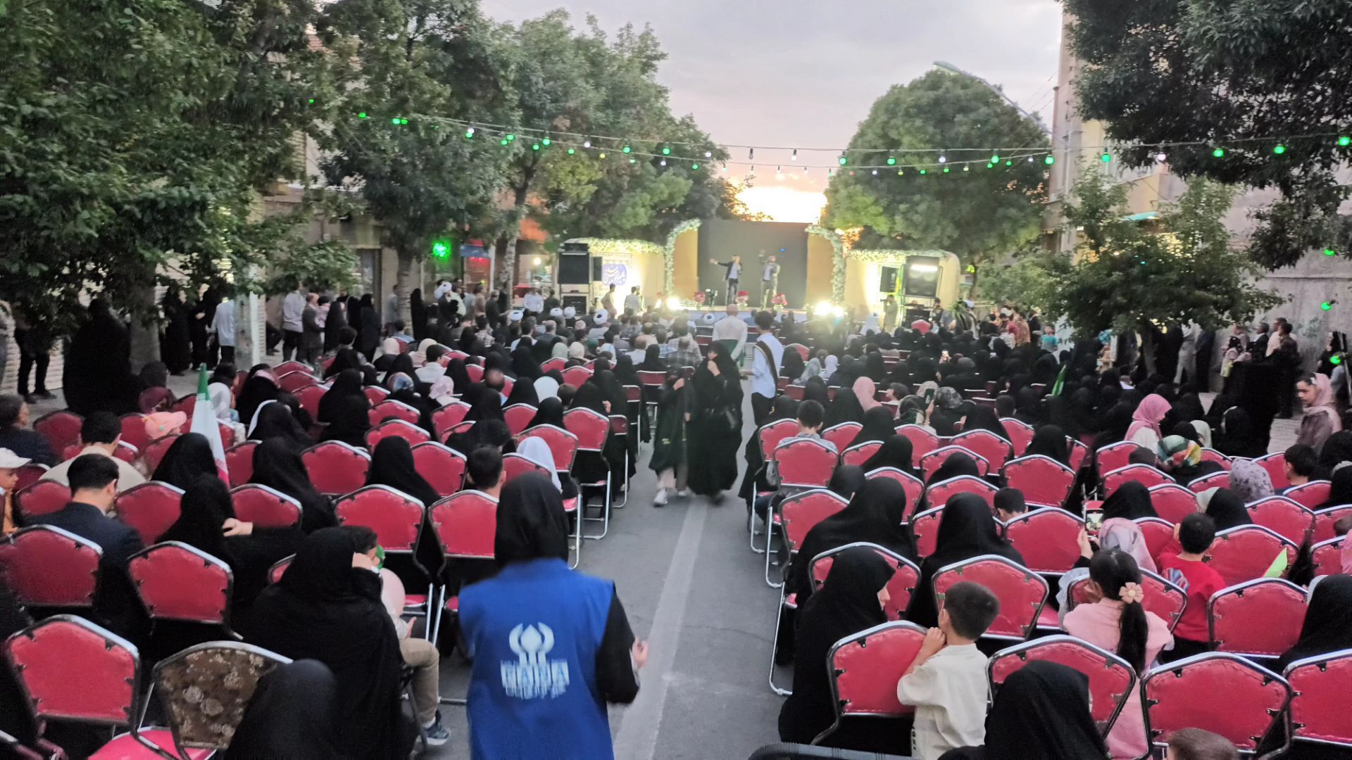 جشن عید غدیر با موکب بزرگ مردمی