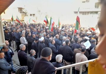 جوکار در سوگ شهادت قائد امت: تجمع مردمی با وفاداری به رهبر