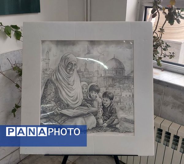 برگزاری جشنواره ماها(مدرسه آرمانی،هنر آسمانی) در هنرستان محمودیه بجنورد