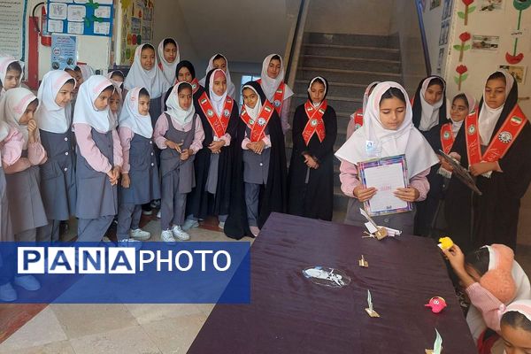 طلوع نشاط و انسجام؛ مراسم صبحگاهی تشکیلاتی در دبستان صدیقه کبری فیروزکوه 