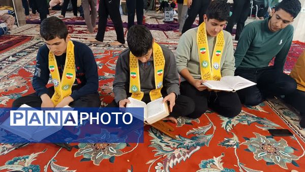 لحظاتی با معتکفین پیشتاز «مدرسه فلسطین» 