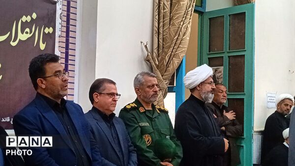 عزاداری شهادت رهبر انقلاب ویژه دانش آموزان کاشمری
