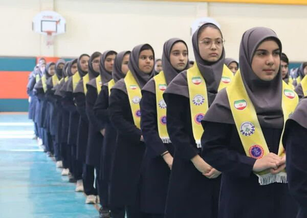 آیین استانی نواختن زنگ انقلاب استان خراسان رضوی در ناحیه ۵ مشهد