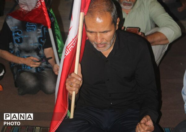 طنین نوای عاشورایی در خیابان امام نیشابور