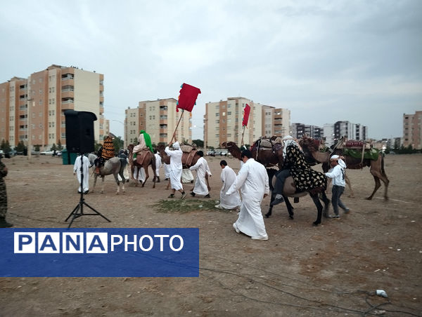 نمایش بازسازی واقعه غدیر در شهر پردیسان