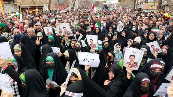 راهپیمایی 22 بهمن با حضور گسترده ای از مردم در شهرستان نیشابور