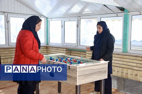 سومین روز اردوی تمشک سازمان دانش‌آموزی آذربایجان‌شرقی