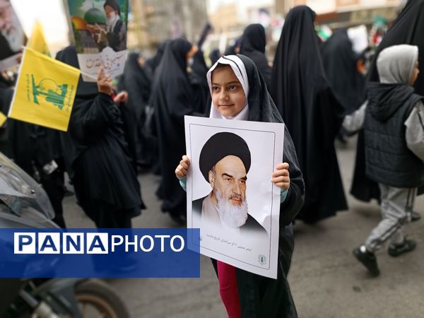 حضور پر شور مردم شهرستان قدس در راهپیمایی روز قدس