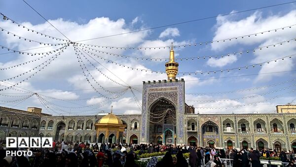 حرم ضامن آهو در آغازین روز دهه کرامت