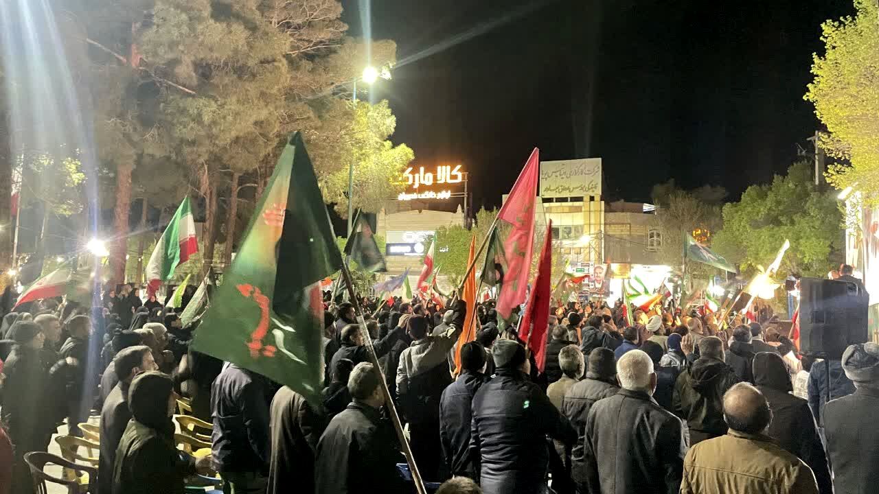 بیست و هشتمین شب اجتماع مردم ابرکوه
